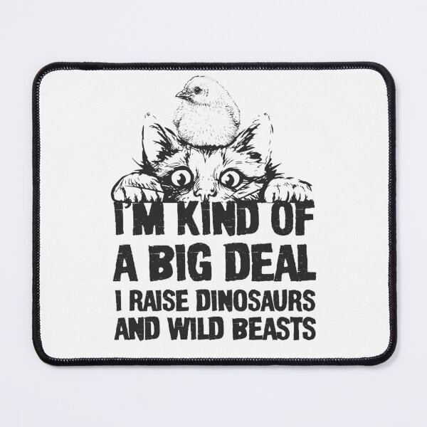 Item preview, Im Kind of a Big Deal, I Raise Dinosaurs And Wild beats Farmer Gift designed and sold by PrintShangri-La.