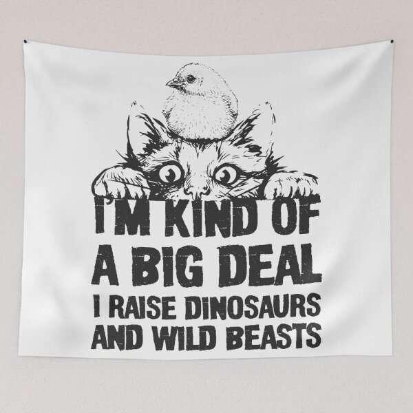 Item preview, Im Kind of a Big Deal, I Raise Dinosaurs And Wild beats Farmer Gift designed and sold by PrintShangri-La.