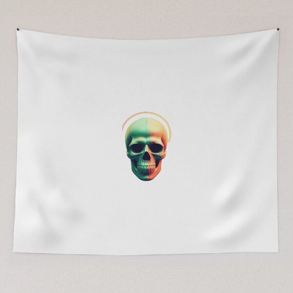 Item preview, neon skull designed and sold by Wxjtecki.
