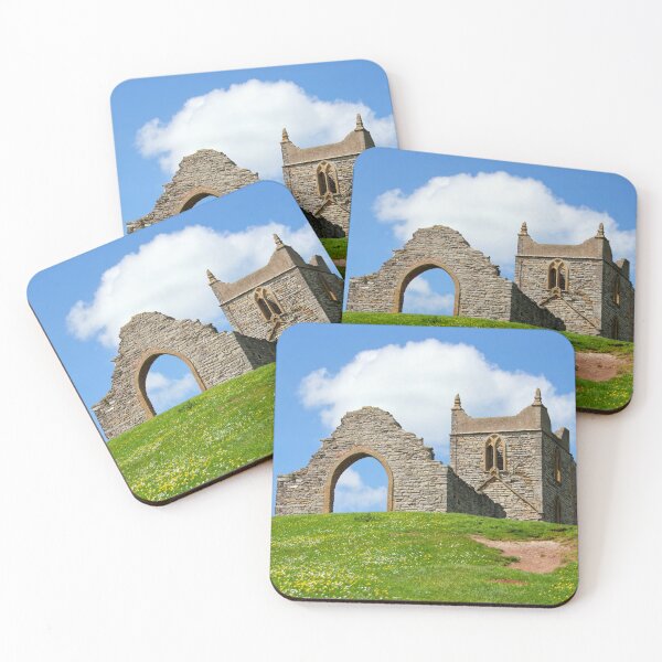 Item preview, Ruins of St Michaels Church on Burrow Mump Somerset designed and sold by Dorset Girl.