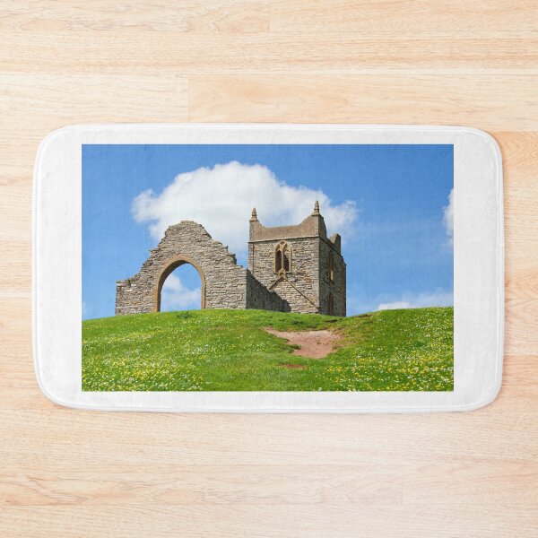 Item preview, Ruins of St Michaels Church on Burrow Mump Somerset designed and sold by Dorset Girl.