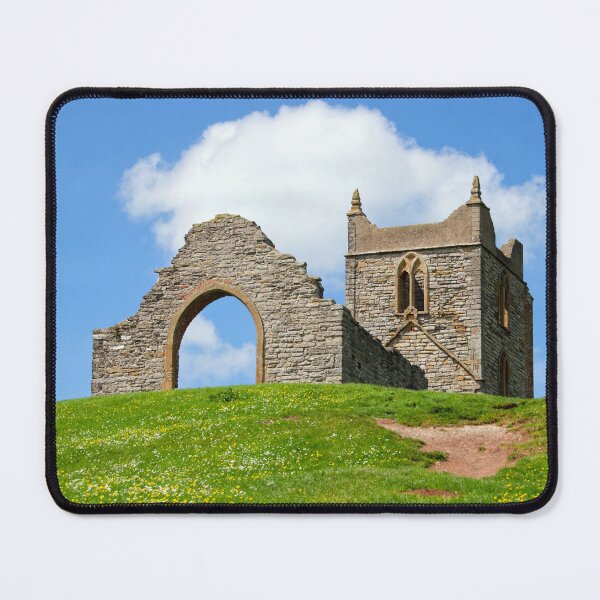 Item preview, Ruins of St Michaels Church on Burrow Mump Somerset designed and sold by Dorset Girl.