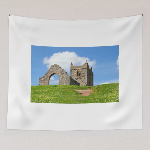Item preview, Ruins of St Michaels Church on Burrow Mump Somerset designed and sold by Dorset Girl.