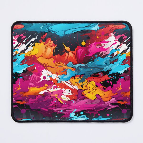 Item preview, Abstract Art. Colorful Energy Splatter designed and sold by GiveMeMood.