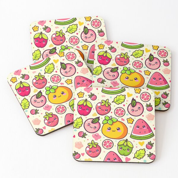 Item preview, cute cartoon mixed fruit designed and sold by atika-atk.