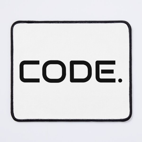 Item preview, Coders Motto - Code(Full stop). On White Background designed and sold by clubtee.