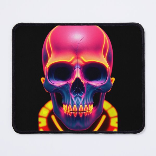 Item preview, neon skull designed and sold by Wxjtecki.