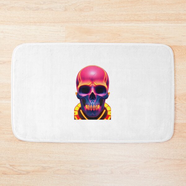 Item preview, neon skull designed and sold by Wxjtecki.