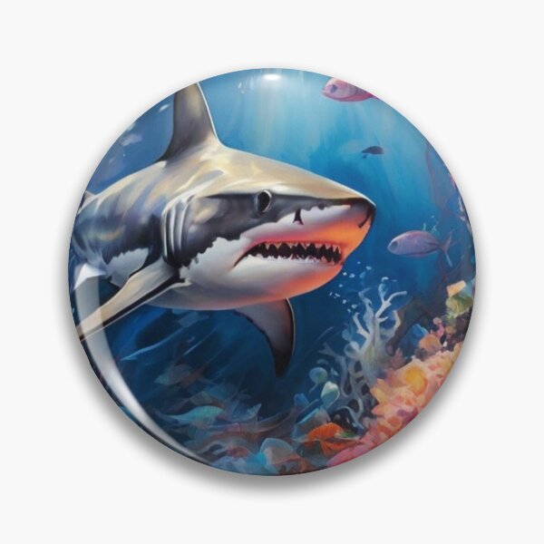 Item preview, Shark in the sea designed and sold by Art-Design-EM.