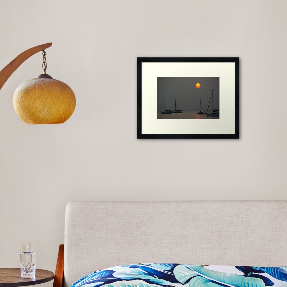 Griffens Gully Sunrise2 Framed Art Print