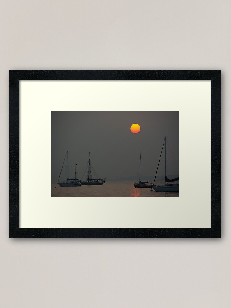 Alternate view of Griffens Gully Sunrise2 Framed Art Print