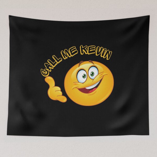 Item preview, Call Me Kevin Emoticon designed and sold by ZingZest.