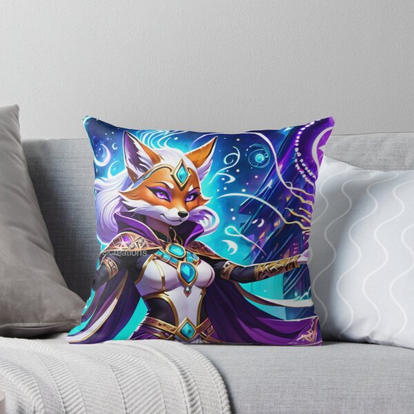Aperçu de l'œuvre Anthropomorphic Fox Sorcerer créée et vendue par NerdscapeDC.