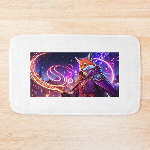 Item preview, Anthropomorphic Fox Sorcerer designed and sold by NerdscapeDC.