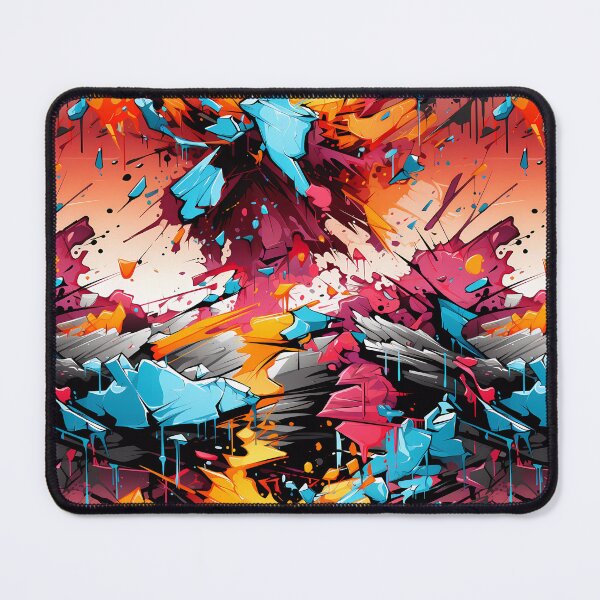 Item preview, Abstract Art. Colorful Explosion Splatter designed and sold by GiveMeMood.