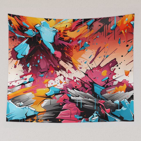 Item preview, Abstract Art. Colorful Explosion Splatter designed and sold by GiveMeMood.
