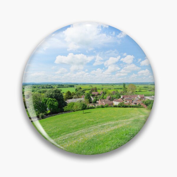 Item preview, Views of Southgate Moor and the Somerset Levels from Burrow Mump  designed and sold by Dorset Girl.