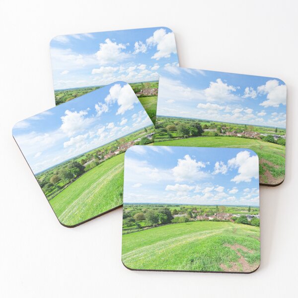 Item preview, Views of Southgate Moor and the Somerset Levels from Burrow Mump  designed and sold by Dorset Girl.