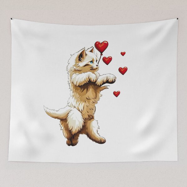 Aperçu de l'œuvre Valentine's day Ragdoll Kittens créée et vendue par filusattila.