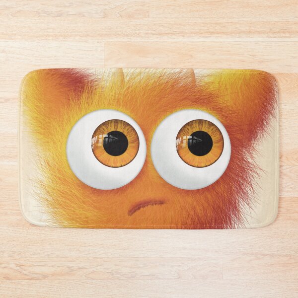 Item preview, Cute Orange Monster with Wings and Horns (large) Kids Drawing  designed and sold by written4r7.