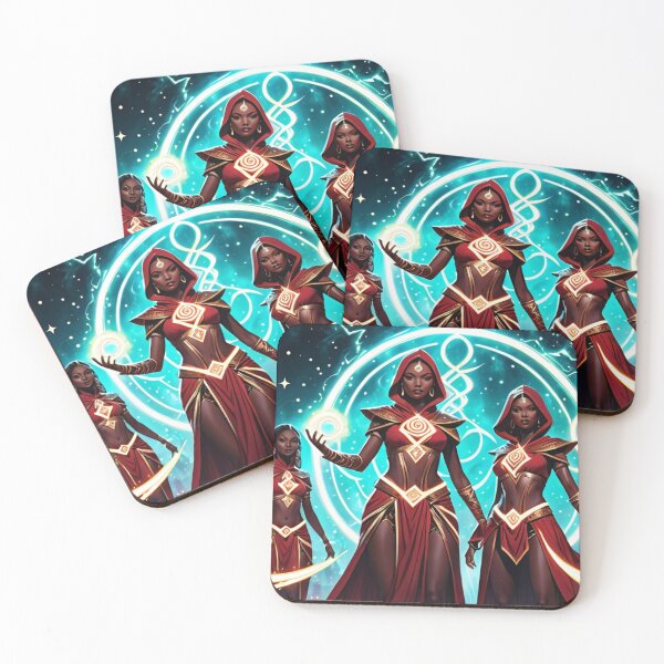 Item preview, A group of female sorcerers designed and sold by NerdscapeDC.