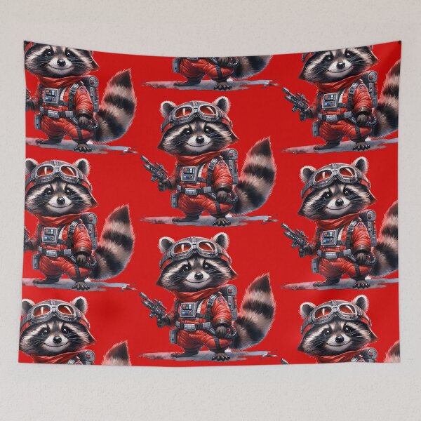 Item preview, Raccon of the galaxy designed and sold by 93-Store.