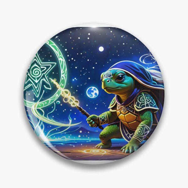 Artikelvorschau, Anthropomorphic Turtle Sorcerer entworfen und verkauft von NerdscapeDC.