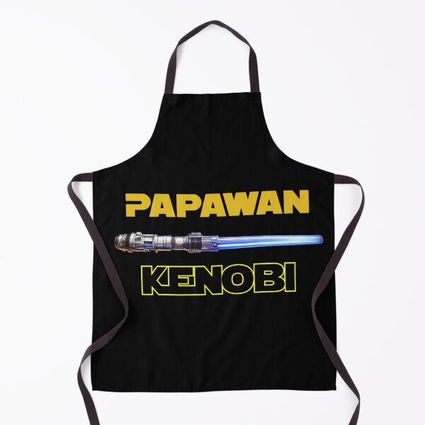 Vista previa del artículo con la obra «Día del padre Papawan Kenobi», diseñado y vendido por Adelibaba.