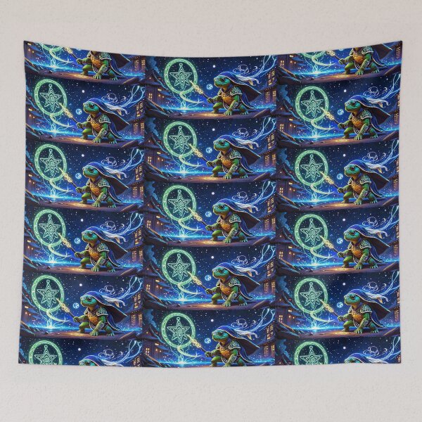 Item preview, Anthropomorphic Turtle Sorcerer designed and sold by NerdscapeDC.
