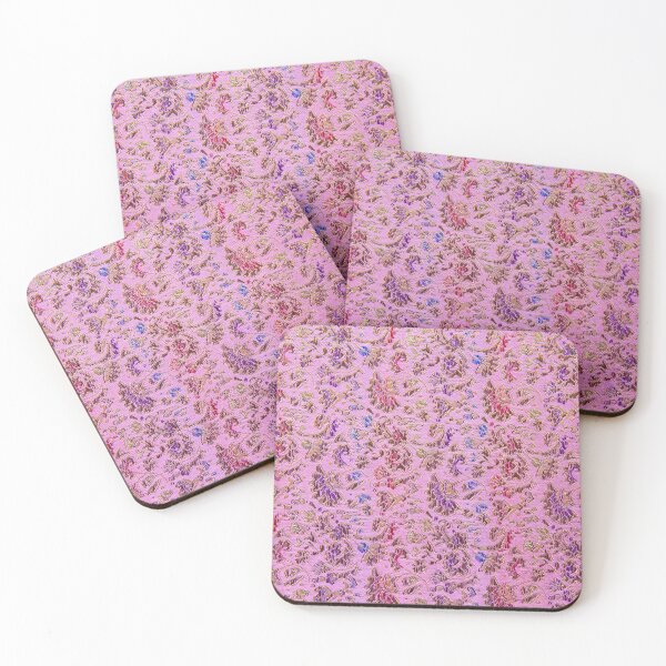 Item preview,  Dianthus Plants, Seamless pattern with flowers on pink designed and sold by homemadecreate.