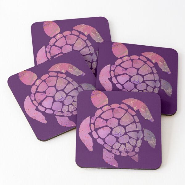Item preview, Sea Turtle Watercolor Pink designed and sold by hemp3x.