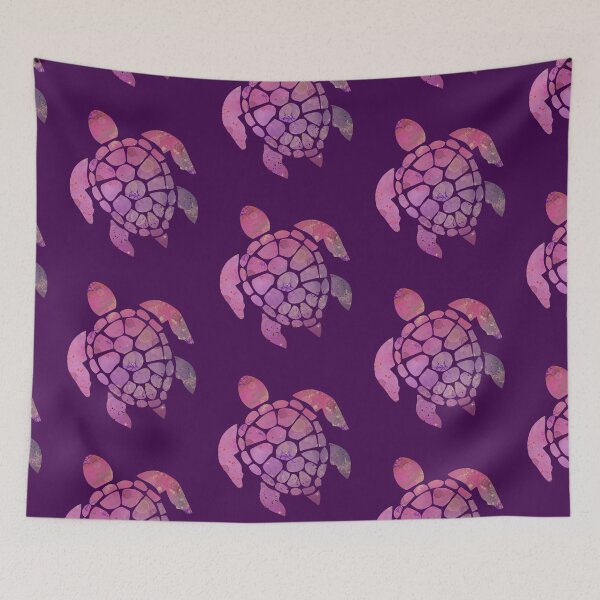 Item preview, Sea Turtle Watercolor Pink designed and sold by hemp3x.