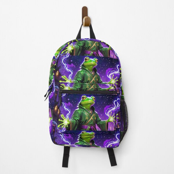 Item preview, Anthropomorphic Frog Sorcerer designed and sold by NerdscapeDC.