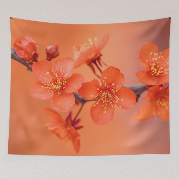 Item preview, Sakura orange designed and sold by FlowersColorful.