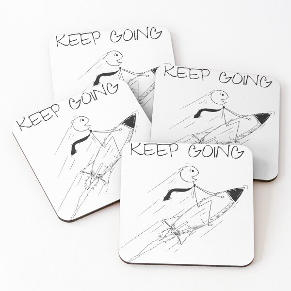 Item preview, Do not Stop - Keep going designed and sold by Funky  Fibers.