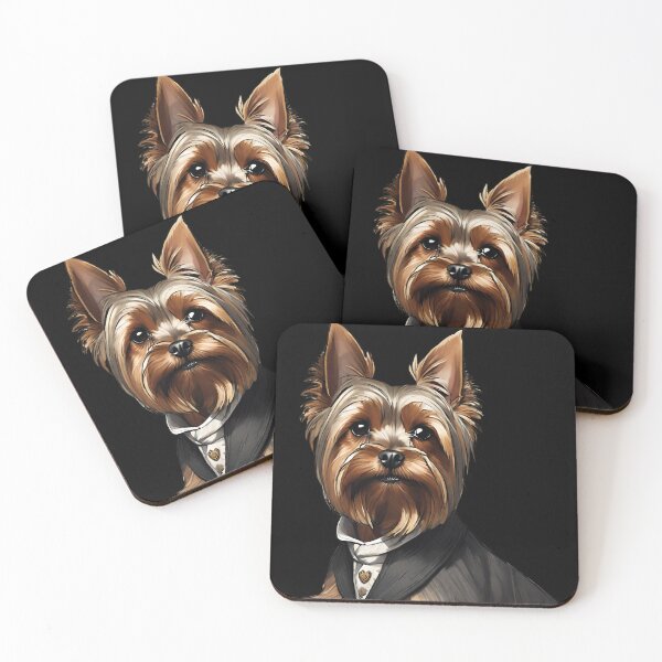 Item preview, Timeless Yorkshire Terrier Portrait Art designed and sold by ChicTrendz.