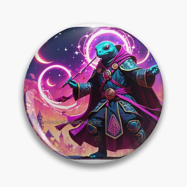 Artikelvorschau, Anthropomorphic Turtle Sorcerer entworfen und verkauft von NerdscapeDC.