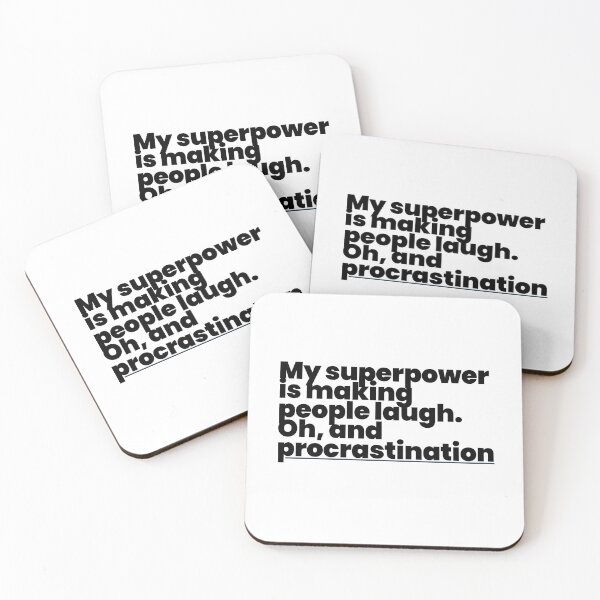 Item preview, Procastination Superpower designed and sold by hakobs.