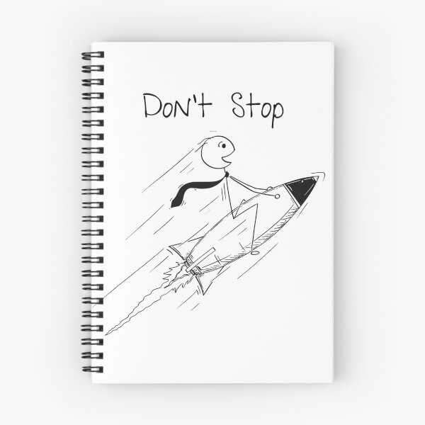 Item preview, Don't Stop - Keep Going designed and sold by Funky  Fibers.