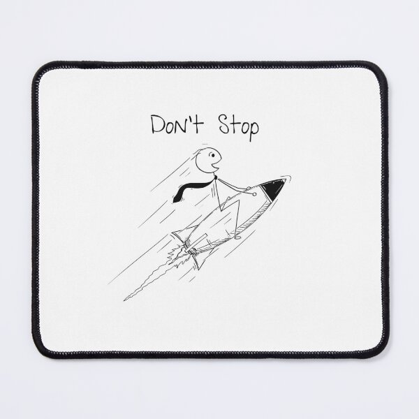 Item preview, Don't Stop - Keep Going designed and sold by Funky  Fibers.