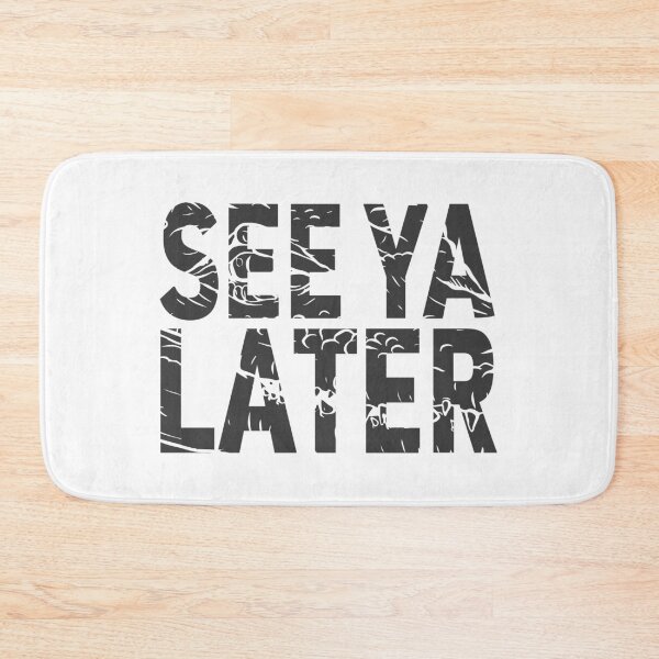 Item preview, See Ya Later Gator, See Ya Later Aligator Minimalist designed and sold by PrintShangri-La.
