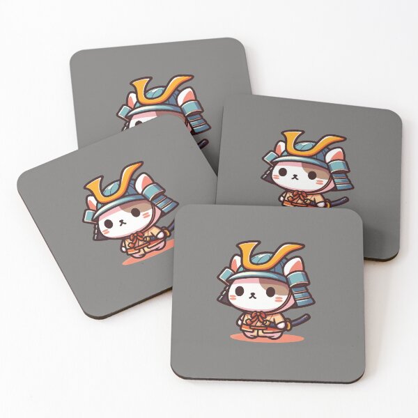 Item preview, katana samurai cat japanese designed and sold by SOMI SOMI.