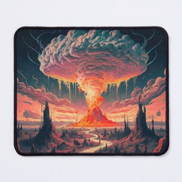 Item preview, Surreal volcanic eruption designed and sold by M-Y-A-R-T-.