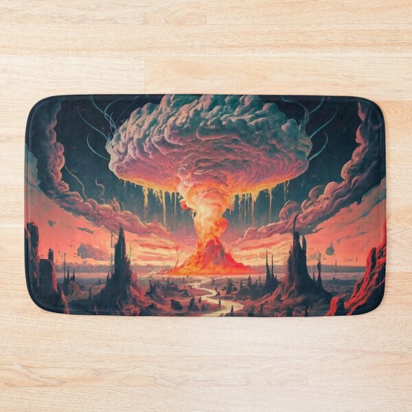 Item preview, Surreal volcanic eruption designed and sold by M-Y-A-R-T-.