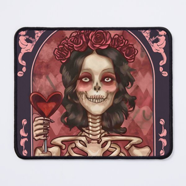 Item preview, Skeleton Valentine's feast: A macabre love designed and sold by RafaelVanti.