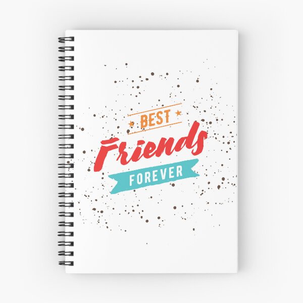 Item preview, Best Friend Forever Typographic Inclined Design designed and sold by DigitalGraphic1.