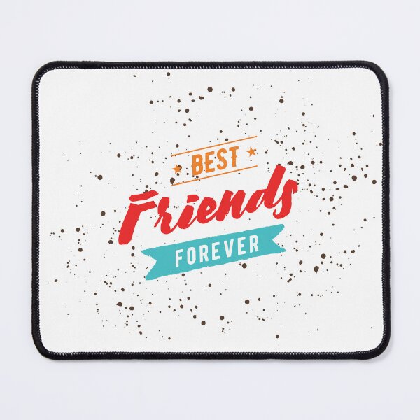 Item preview, Best Friend Forever Typographic Inclined Design designed and sold by DigitalGraphic1.