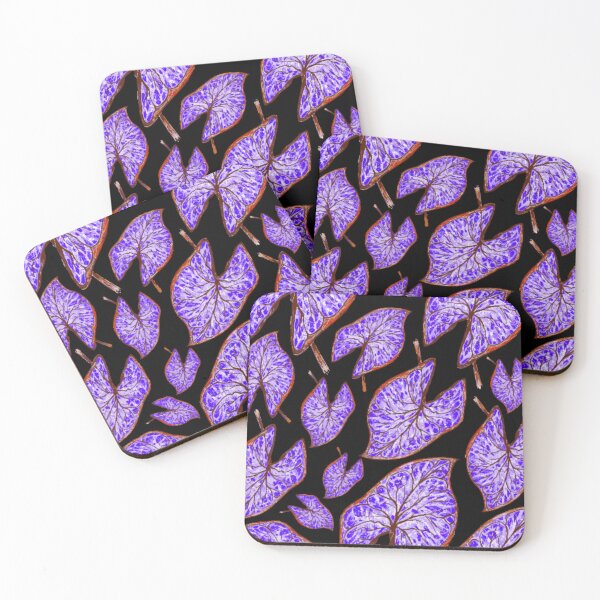 Item preview, Purple Leaves Caladium designed and sold by ZingZest.