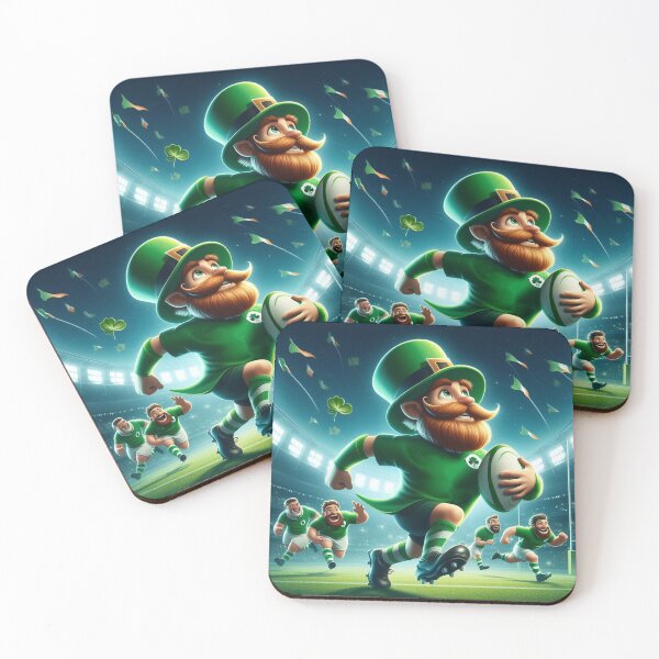 Item preview, The Leprechaun at the Six Nations Rugby designed and sold by Forsetiservices.