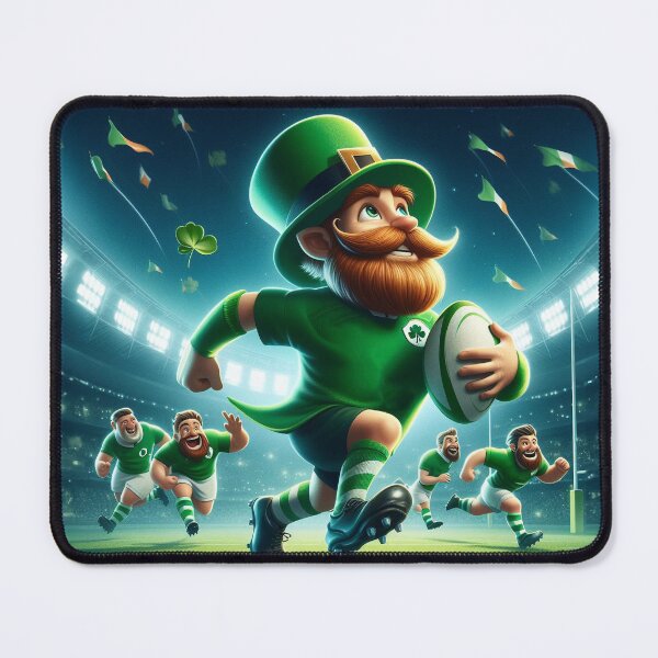 Item preview, The Leprechaun at the Six Nations Rugby designed and sold by Forsetiservices.